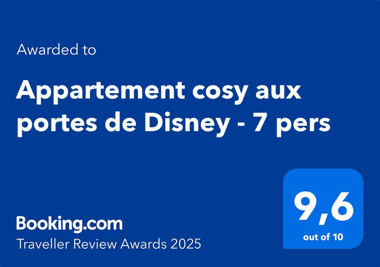 Appartement Cosy Aux Portes De Disney - 7 Pers شيسي المظهر الخارجي الصورة